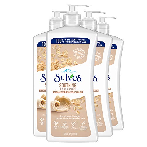 St. Ives Soothing Hand and Body Lotion Moisturizer for Dry Skin Oatmeal and S...