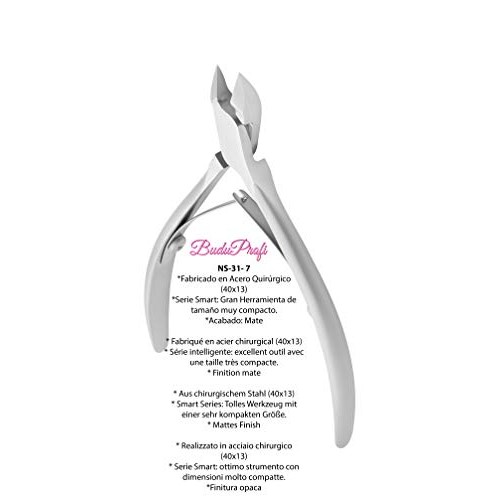 STALEKS PRO Professional Series Cuticle Nippers Smart 31 7mm Manicure Pedicur...