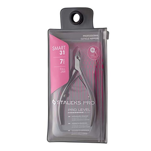 STALEKS PRO Professional Series Cuticle Nippers Smart 31 7mm Manicure Pedicur...