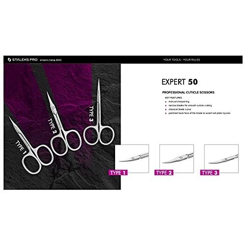 Staleks Pro Cuticle Scissors EXPERT SE-50/2