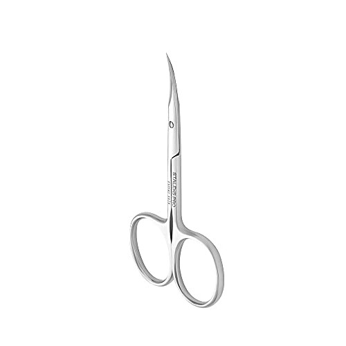 Staleks Professional Cuticle Curved Left Hand Scissors Stainless Steel Manicu...