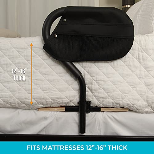 Stander BedCane, Adult Bed Rail and Support Handle, Height Adjustable Elderly...