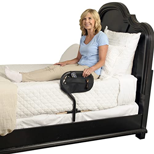 Stander BedCane, Adult Bed Rail and Support Handle, Height Adjustable Elderly...