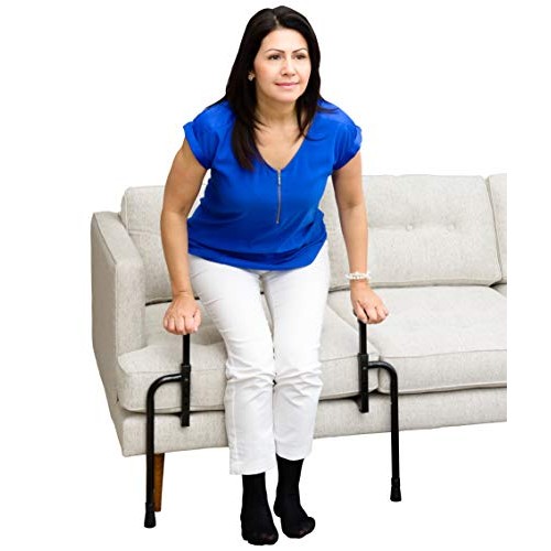 Stander EZ Stand-N-Go, Chair Lift Assist for Elderly, Grab Bar Standing Aid f...