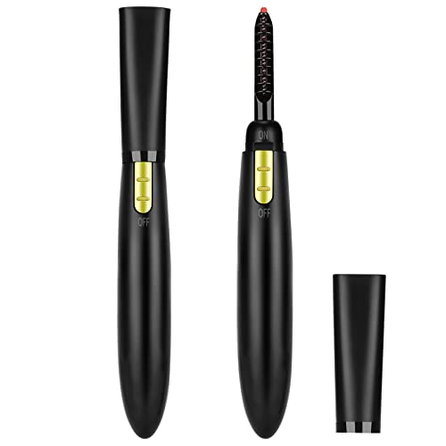 Heated Eyelash Curler, Portable Electric Eyelash Curler, Quick and Convenient...