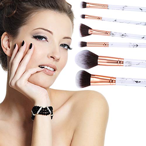 Makeup Brushes Set START MAKERS Professional 12Pcs Marble Make Up Brushes inc...