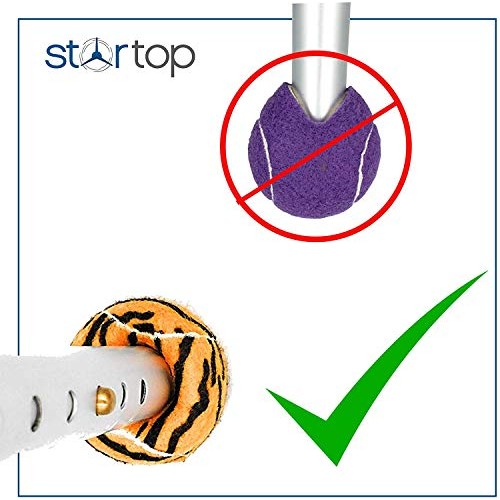 STARTOP Deluxe Pre Cut Walker Tennis Ball Glides - Walkers Legs Universal Pre...