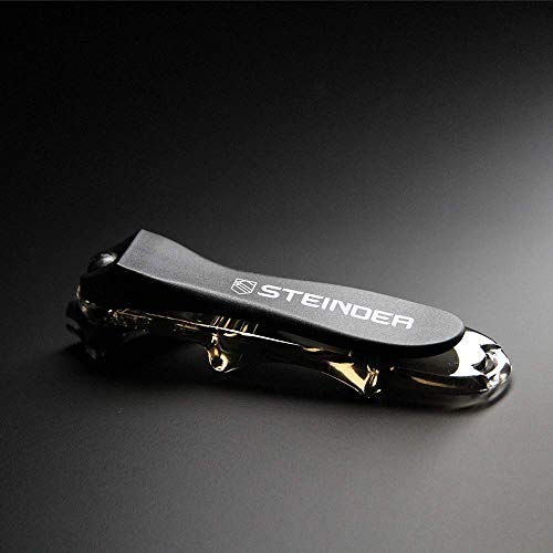 Nail Clippers Toenail Clipper Set STEINDER Easy Grip 360 Rotary fingernail Cl...
