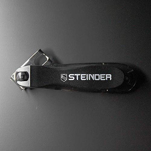 Nail Clippers Toenail Clipper Set STEINDER Easy Grip 360 Rotary fingernail Cl...