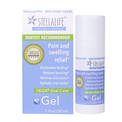 StellaLife VEGA Oral Gel: Dry Socket, Dry Mouth, Teeth Extraction, Gum Surger...