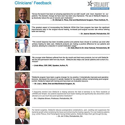 StellaLife VEGA Oral Rinse: Dry Mouth Mouthwash, Natural Daily Dental Hygiene...