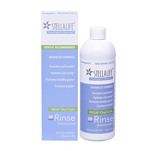 StellaLife VEGA Oral Rinse: Dry Mouth Mouthwash, Natural Daily Dental Hygiene...