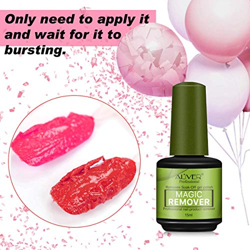 Magic Soak-Off Gel Nail Polish Remover Professional Remover Nail Polish Delet...