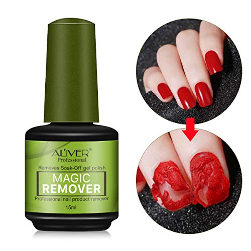 Magic Soak-Off Gel Nail Polish Remover Professional Remover Nail Polish Delet...