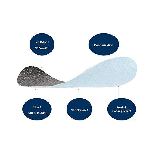 [Step7] Disposable Insole, Made in Switzerland, Deodorant Insole, Foot Odor R...