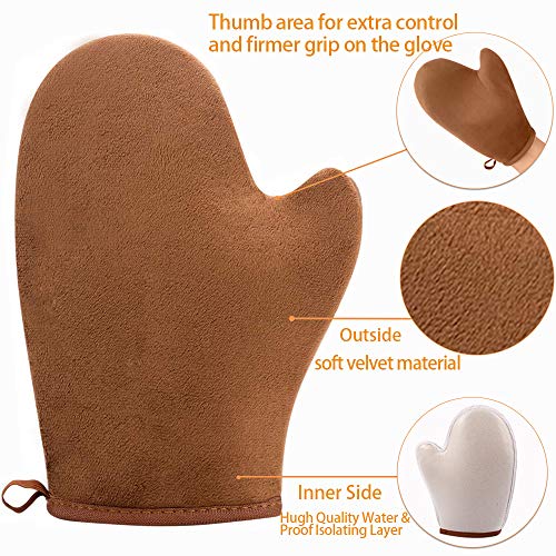 STEUGO Self Tanning Mitt Applicator Mit Sunless Tanning Mitten Self Tanner Mi...