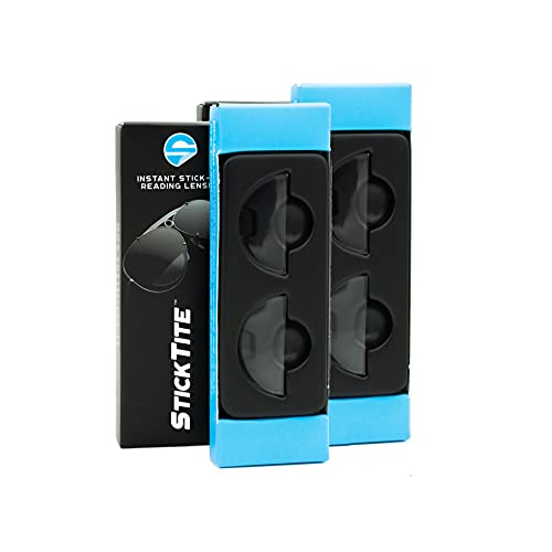 StickTite Lenses (2-Pack) stick-on bifocal lens, convert sunglasses, goggles,...