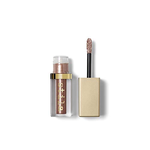 Stila Magnificent Metals Glitter & Glow Liquid Eye Shadow, Rose Gold Retro, O...