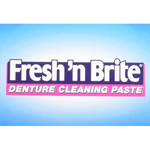 Stim-U-Dent Fresh 'n Brite Denture Cleaning Paste, 2 Count