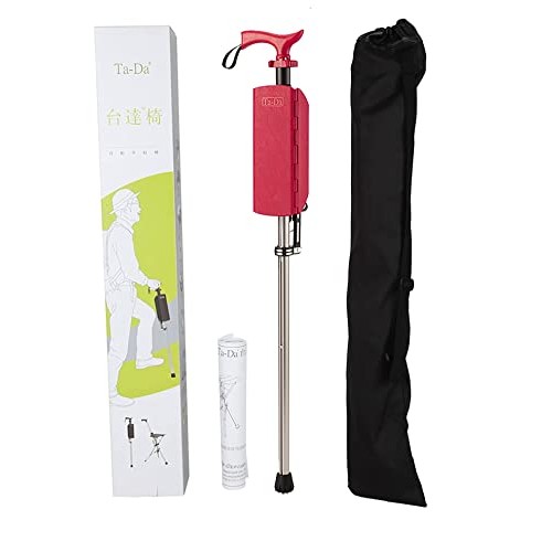STMDCG TA-DA Foldable Lightweight Canes Chair Mountaineering Walking Outdoors...