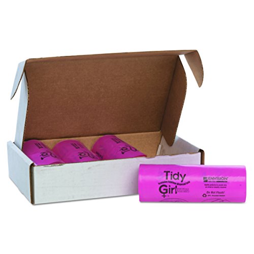 Tidy Girl TGUF Tidy Girl Feminine Hygiene Sanitary Disposal Bags, 150 per Rol...