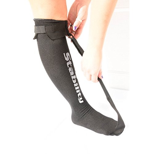 StrictlyStability Single Strap Night Sock for Plantar Fasciitis and Achilles ...