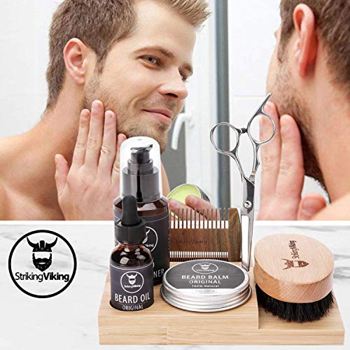 Beard Caddy Organizer for Grooming Products - Men's Bathroom Organizer Displa...