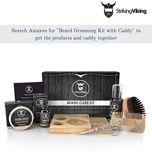 Beard Caddy Organizer for Grooming Products - Men's Bathroom Organizer Displa...