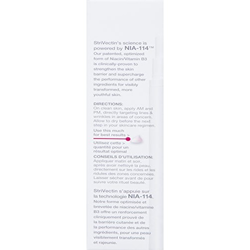 StriVectin Anti-Wrinkle High-Potency Wrinkle Filler Cream, Targets Expression...