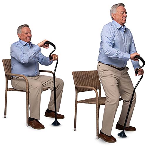 StrongArm Comfort Cane Self Standing Lightweight Adjustable Walking Cane + St...