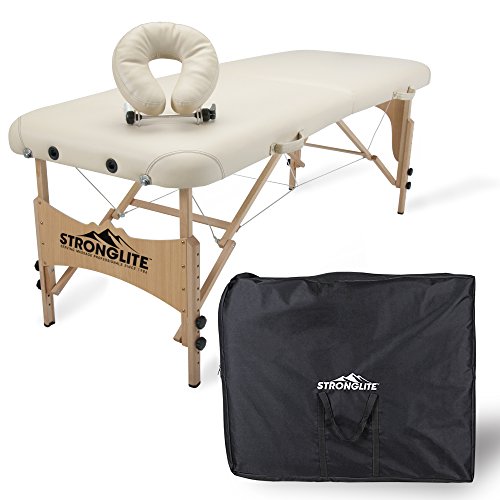 STRONGLITE Portable Massage Table Package Shasta - All-In-One Treatment Table...