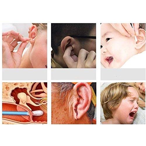 2 Pack Ear Wax Removal Tools with Light - Earpick Cleaning Kit for Humans, Ea...