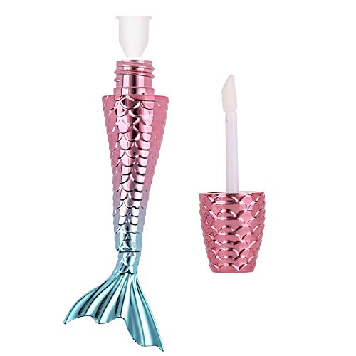 STYGALO 26 Pcs 3ml Empty Lip Gloss Tubes Containers, Creative Pink Blue Gradi...