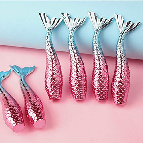 STYGALO 26 Pcs 3ml Empty Lip Gloss Tubes Containers, Creative Pink Blue Gradi...