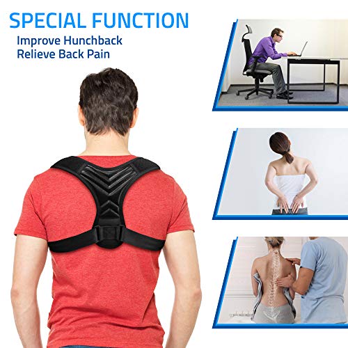 Posture Corrector for Men And Women - USA Designed - Adjustable Upper Back Br...