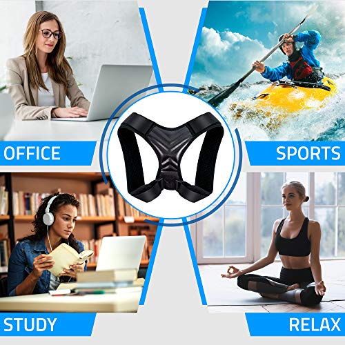 Posture Corrector for Men And Women - USA Designed - Adjustable Upper Back Br...