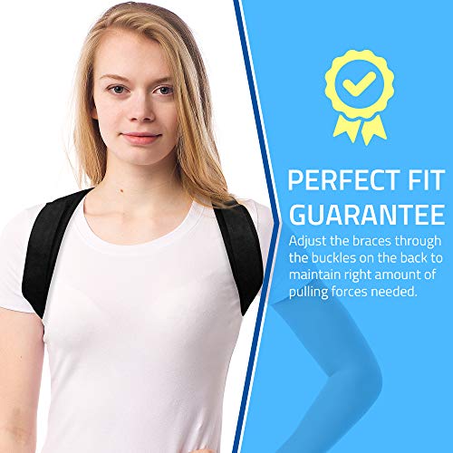 Posture Corrector for Men And Women - USA Designed - Adjustable Upper Back Br...