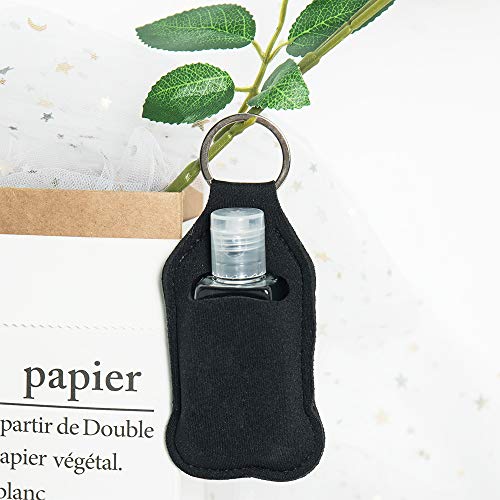 SUBANG 20 Pieces Empty Travel Size Bottle and Keychain Holders Set Include 10...