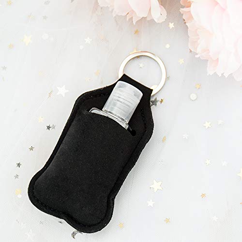 SUBANG 20 Pieces Empty Travel Size Bottle and Keychain Holders Set Include 10...