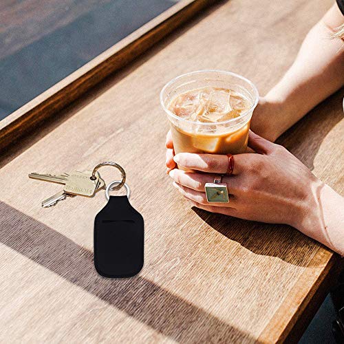 SUBANG 20 Pieces Empty Travel Size Bottle and Keychain Holders Set Include 10...