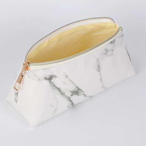 SUBANG 4 Pack Marble Makeup Bag Toiletry Bag Travel Bag Portable Cosmetic Bag...