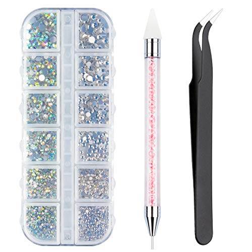 Crystals AB Nail Art Rhinestones Decorations Nail Stones for Nail Art Supplie...