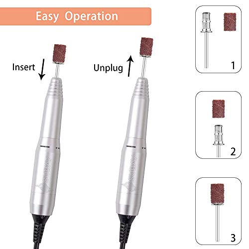 Professional Electric Nail Drill Machine Nail File Drill Set Kit for Acrylic ...