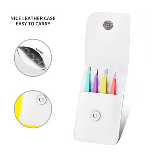 Tweezers Set - SUCOOR Professional Stainless Steel Tweezers, Best Precision T...