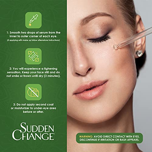 Sudden Change Under-Eye Firming Serum - Decreases Under-Eye Puffiness, Lines,...