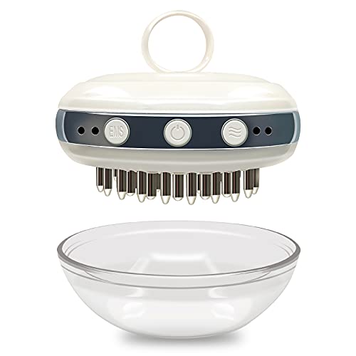 Electric Scalp Massage Comb , Cordless Scalp Hair Massager, Portable Handheld...