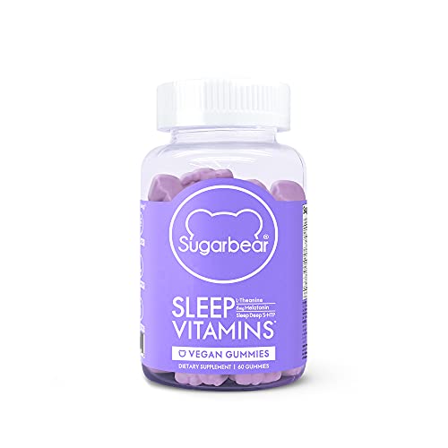 SugarBear Sleep Vitamins, Vegan Gummy Vitamins, (1 Month Supply)