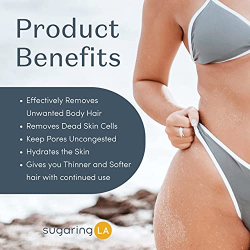 sugaringLA Sugaring Kit, At-Home Sugaring Hair Removal, Fast, Easy Body and I...