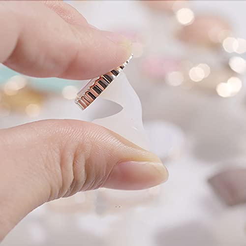 SUKPSY 8 Pcs Silicone Toe Separators Reusable Pedicure Toe Dividers Toenail M...