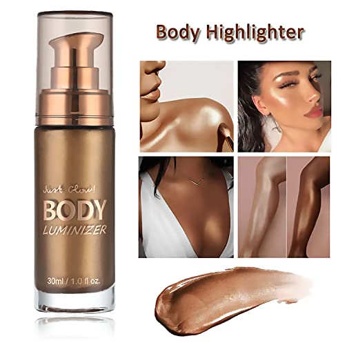 Body Luminizer, High Gloss Waterproof Moisturizing for Face & Body Luminizer,...